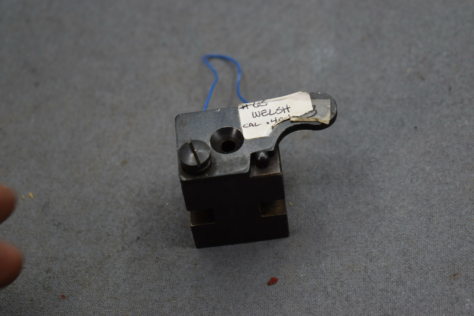 Custom recut lyman blocks Bud Welsh 2.52 long  .404 single cav