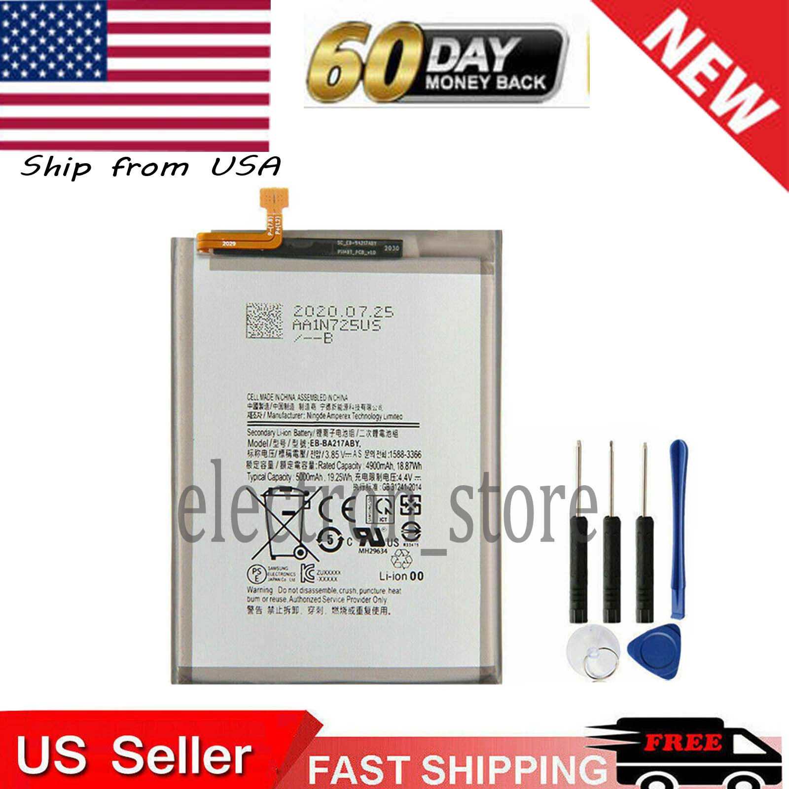 Battery EB-BA217ABY For Samsung Galaxy A21S, A12, A125F, A127 M12