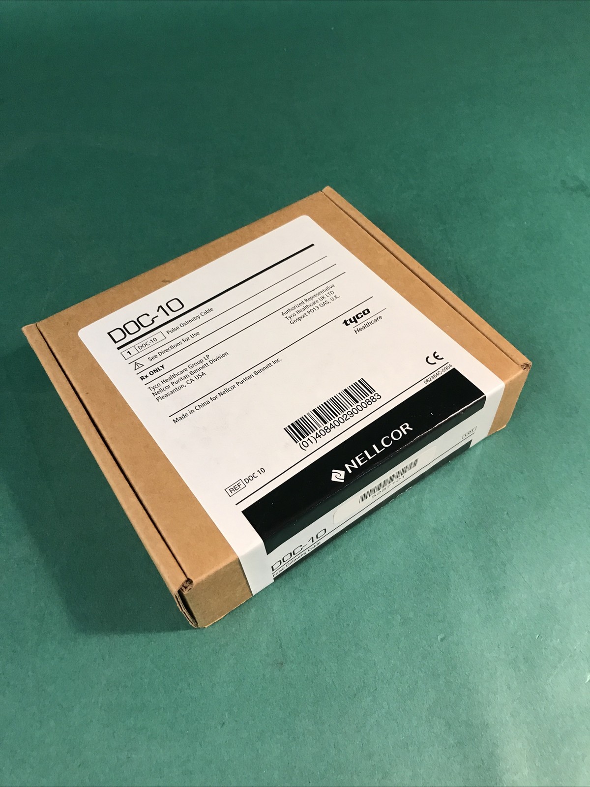 Nellcor DOC10 Pulse Oximetry Interface Cable  10 ft (3.0 m)  Brand New OEM