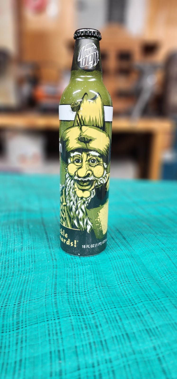 Mountain Dew "It'll Tickle Yore Innards!" (2008) Ltd Release Pop Bottle NOS FULL