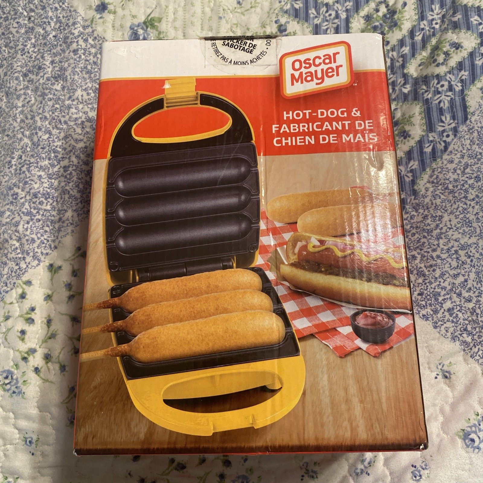 Oscar Mayer Hot dog and Corn Dog Maker 3 At A Time