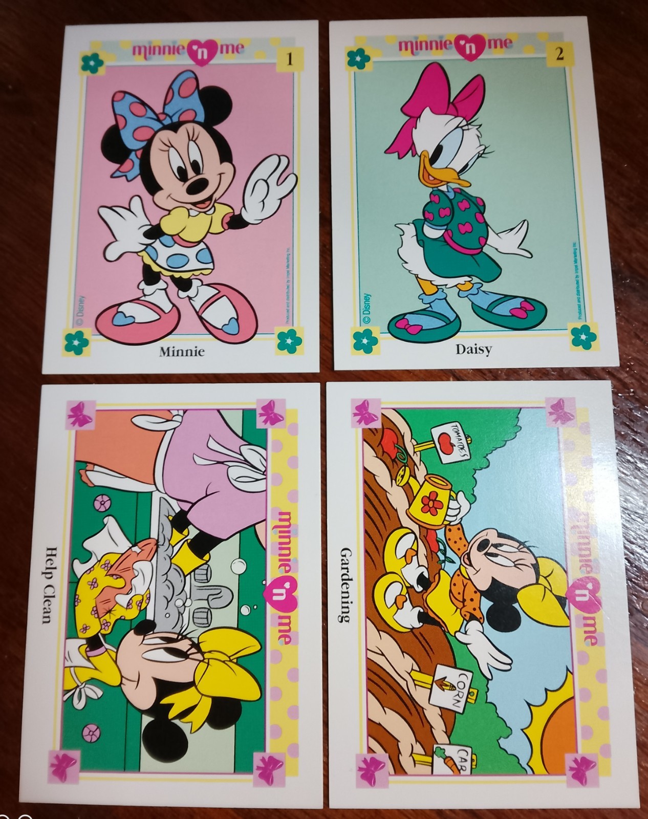You Choose - Complete your Set - 1991 Impel Disney Minnie n Me Cards #1 - 159