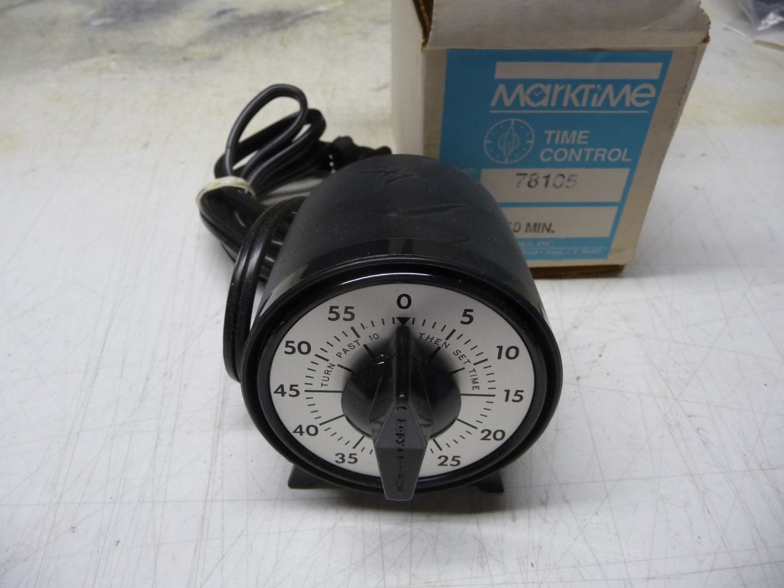 Marktime #78105, Table Top  Time Switch, 60 Minutes, 10A @125VAC, New in Box