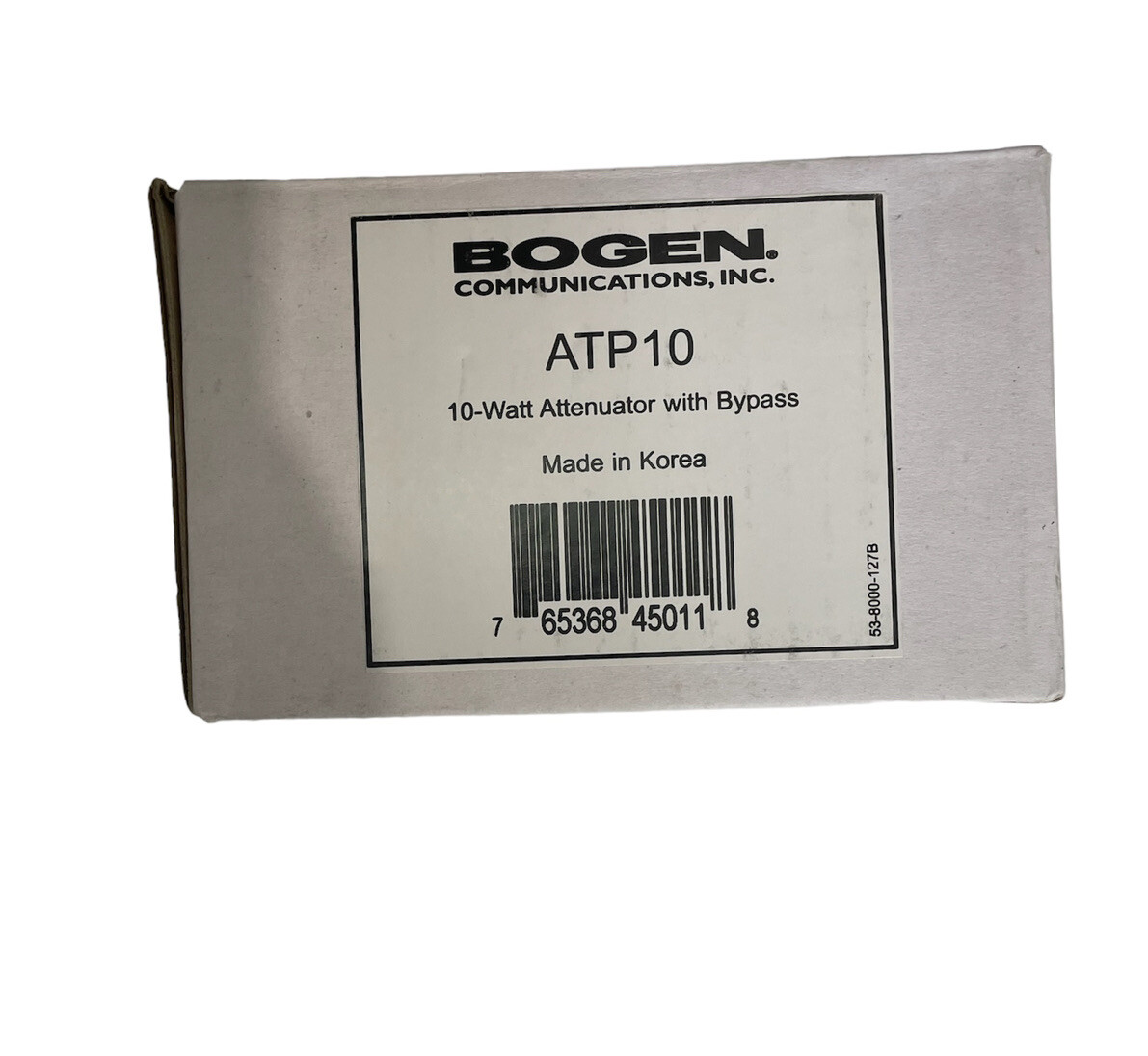Bogen ATP10 A/V Control Panel (ATP10)