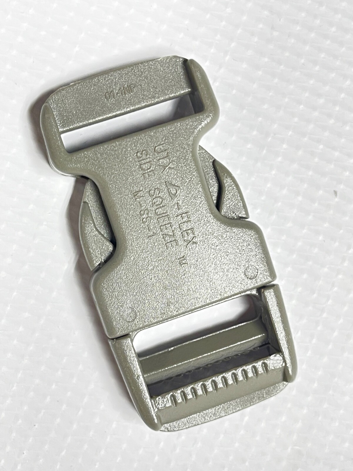 (10 Pack) 1” inch(25mm) Quick Side Release Buckle / Dual-Side Adjust / USA Made