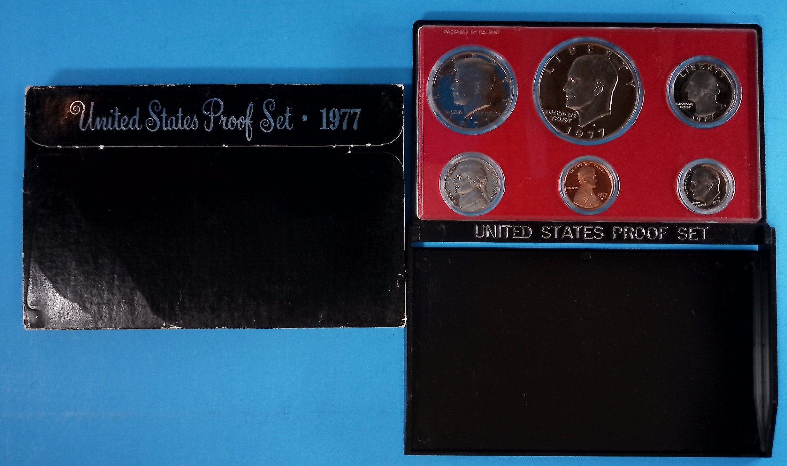 1977-S United States Mint Proof Set 6-Coins Eisenhower Dollar