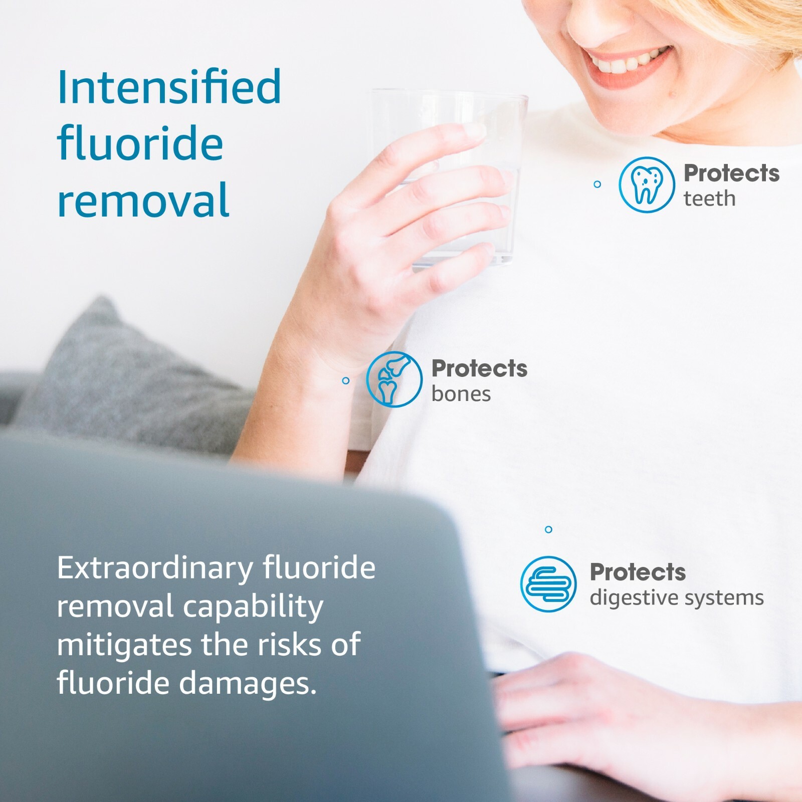 AQUA CREST Fluoride Water Filter, Replacement for Berkey® PF-2®