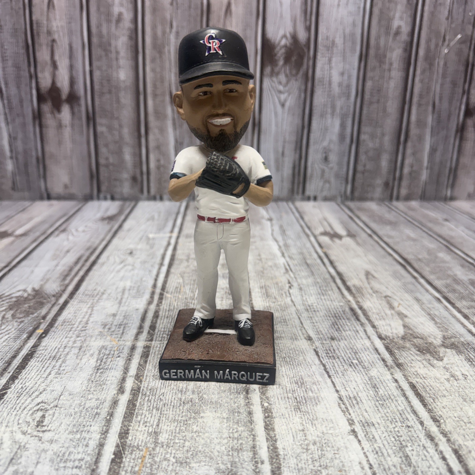 GERMÁN MÁRQUEZ BOBBLEHEAD 2022 COLLECTOR'S EDITION Colorado Rockies MLB