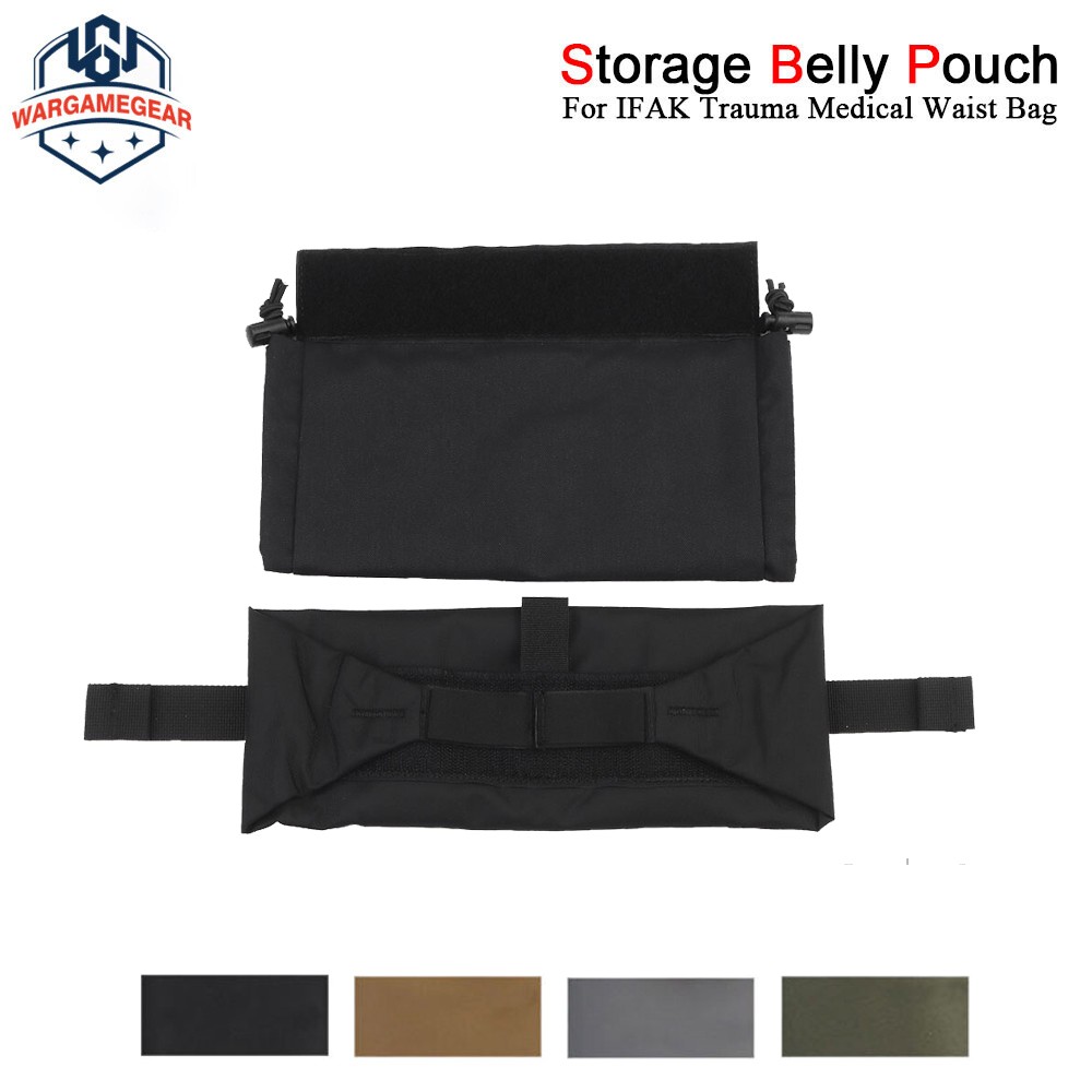 Tactical Medical Trauma Pouch IFAK First Aid Kit Emergency Storage For Vest