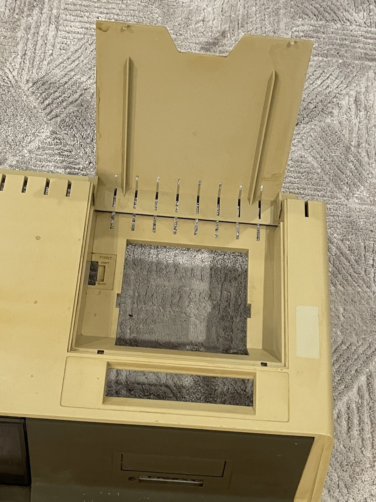 Vintage HP Hewlett Packard 85 Computer Top Panel Assembly
