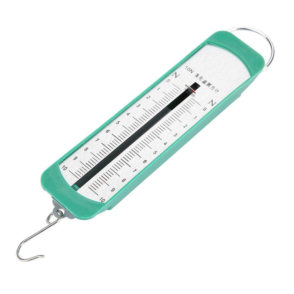 Newton Force Meter Spring Scale - Maximum Capacity 10N, 1 kg, Dual Scale Labe...