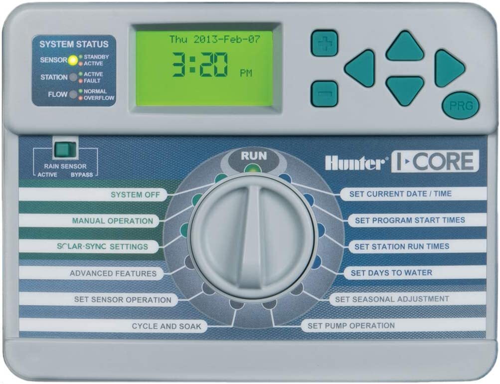 Hunter I-CORE Replacement Faceplate for IC-600 Series Timers Facepack 124705