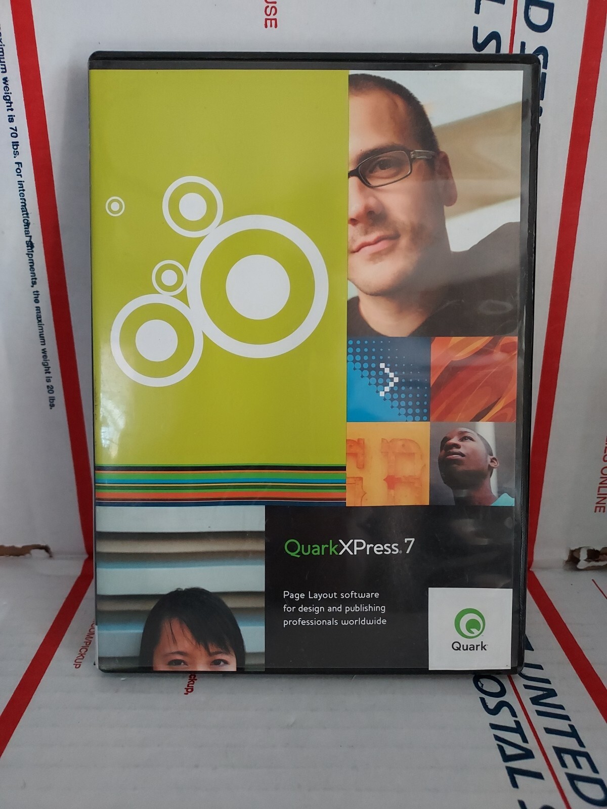 QuarkXPress 7 Page Layout Software for Design Publishing Install Disc Only #129