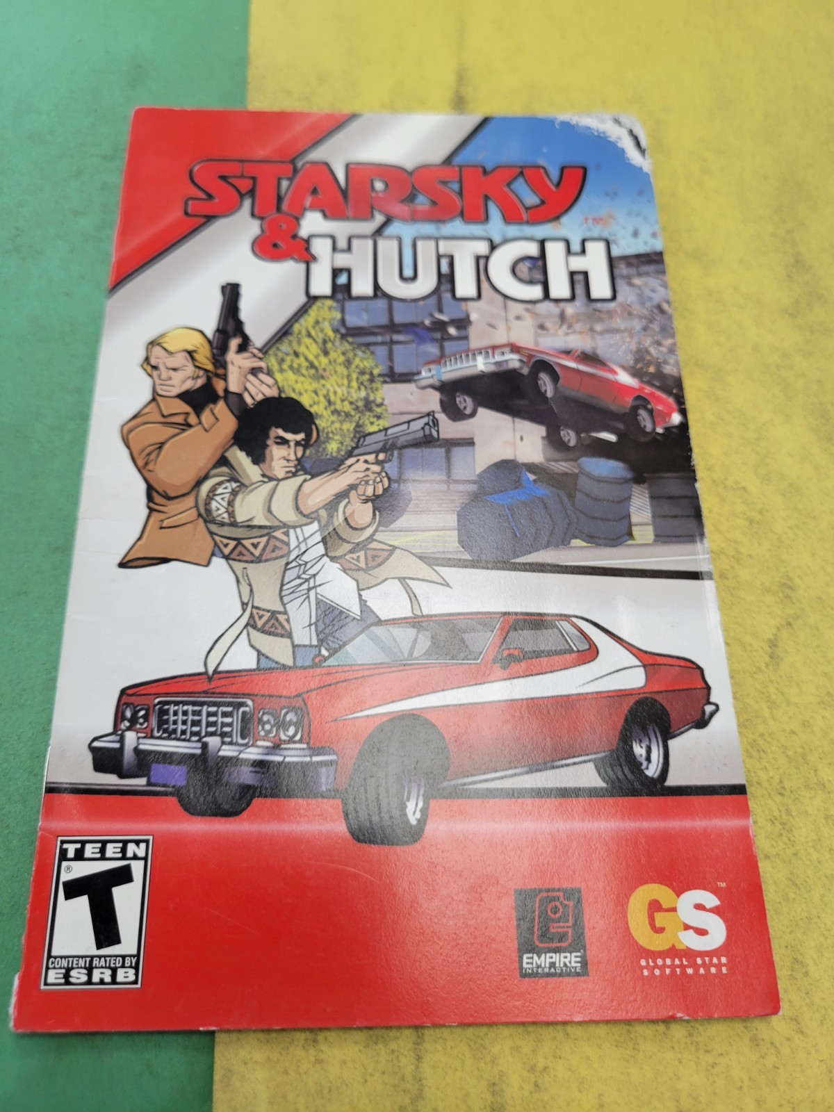 Starsky & Hutch (Sony PlayStation 2, 2003) Manual Only