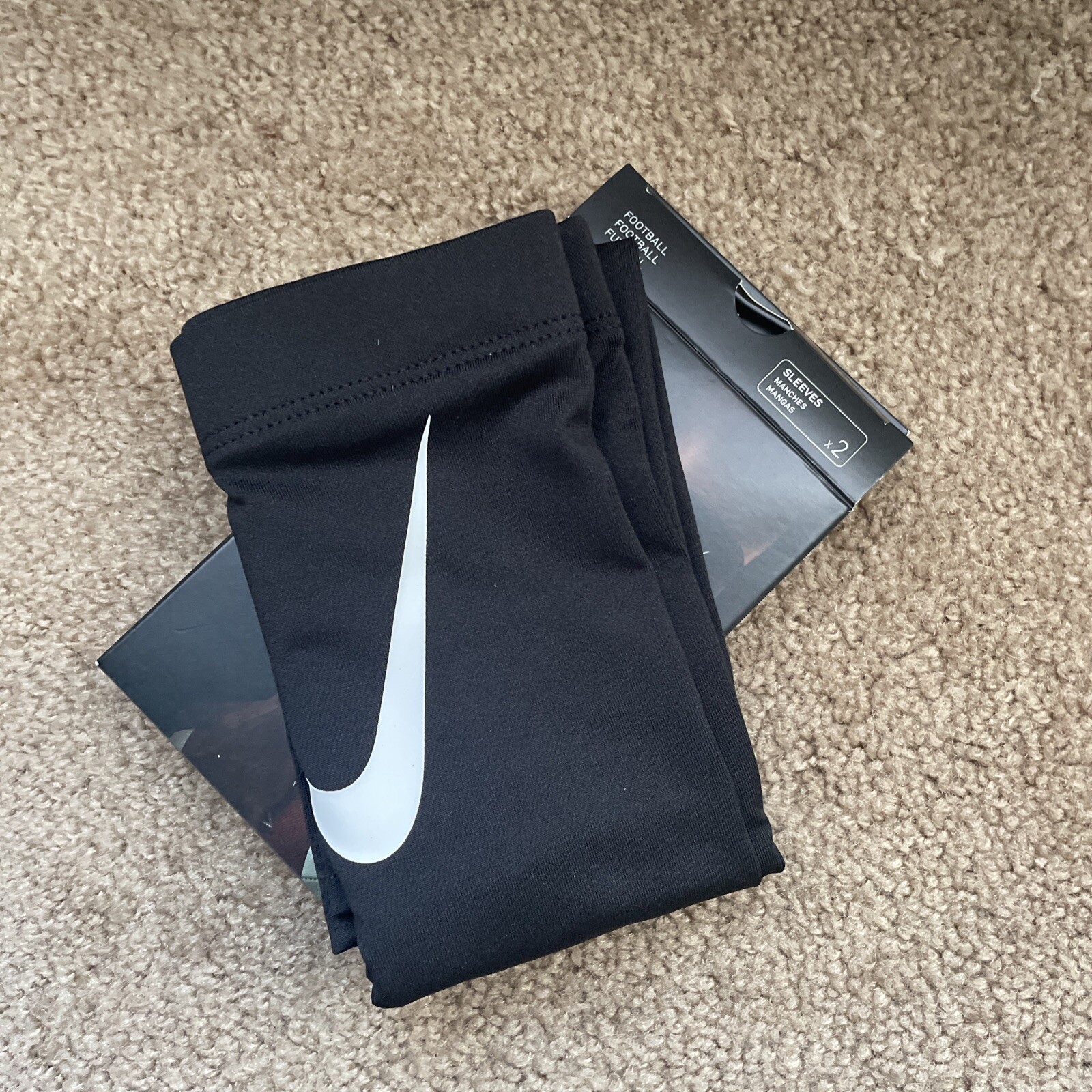 Nike Pro Dri Fit 3.0 Compression Arm Sleeves Men's Size L/XL Black New Basketbal