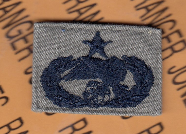 USAF Air Force Senior Transportation Badge AFBU patch sew on c/e