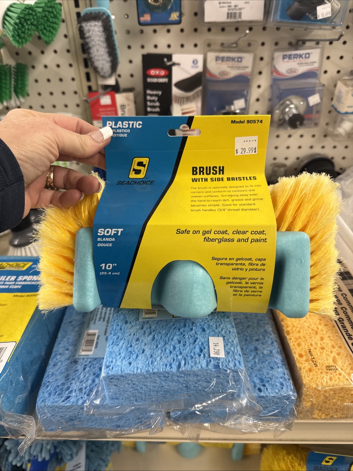 NWT Seachoice Deck Brush # 90574 Soft 10”