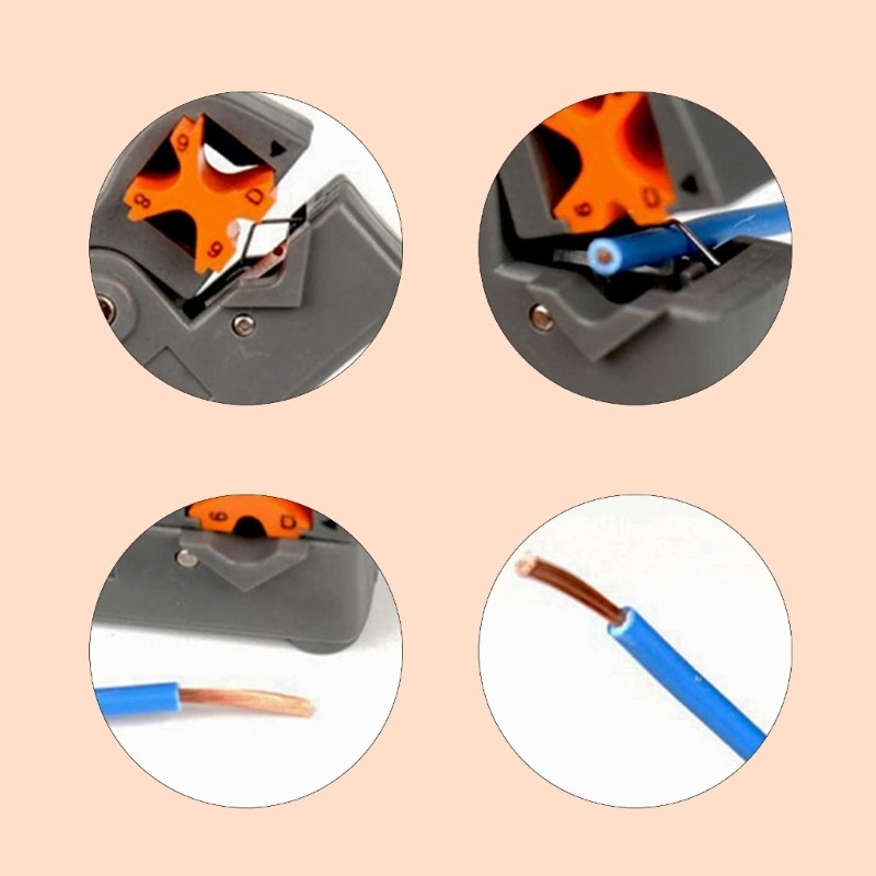 Multifunctional Coaxial Cable Wire Networking Wire Pliers