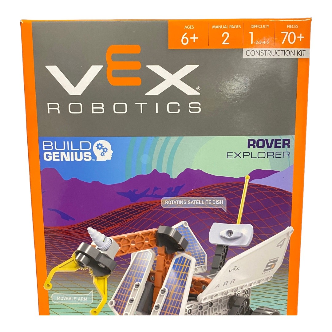 Hexbug Vex Robotics Rover Explorer STEM Starter Construction Kit 70+ Pieces New