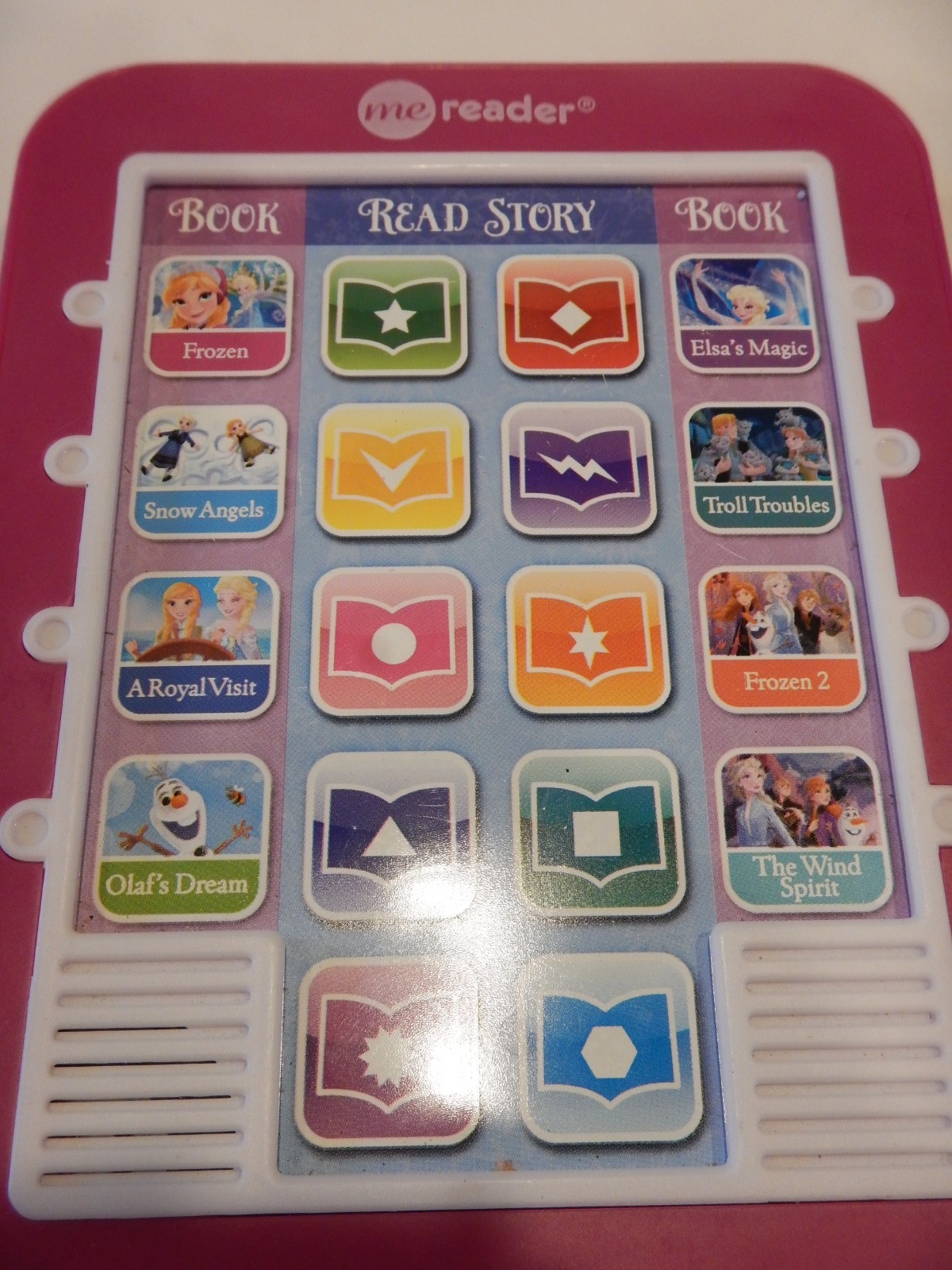 Me Reader Disney Princess & Frozen READER ONLY Tested & Works