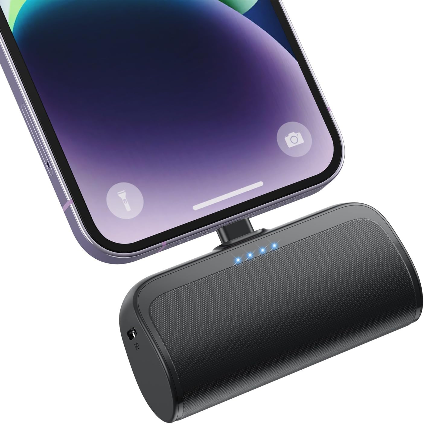Mini Portable Charger Power Bank for Iphone,5200Mah Portable Phone Charger, Ultr
