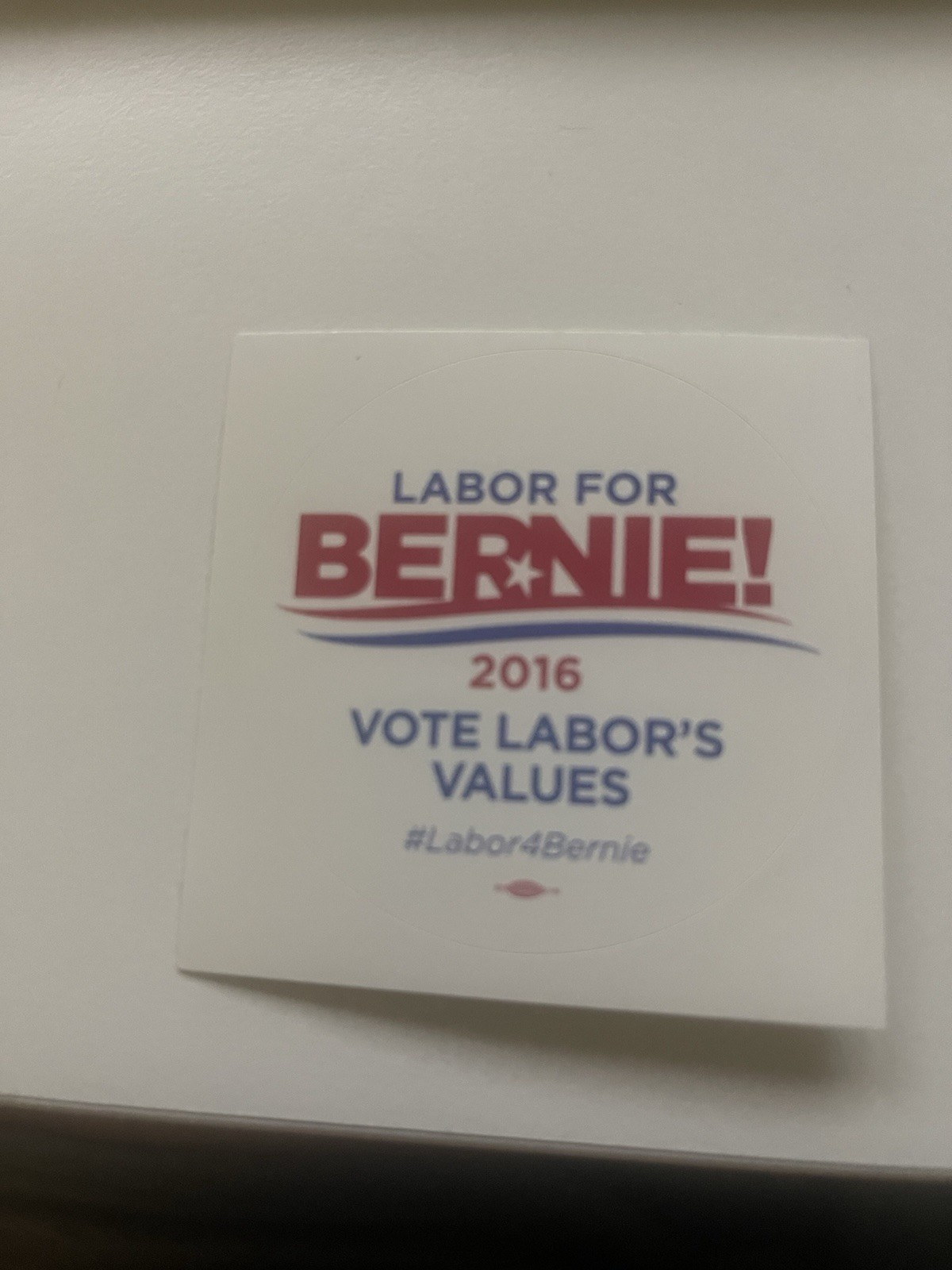 2 Bernie Sanders 2016 Campaign Stickers