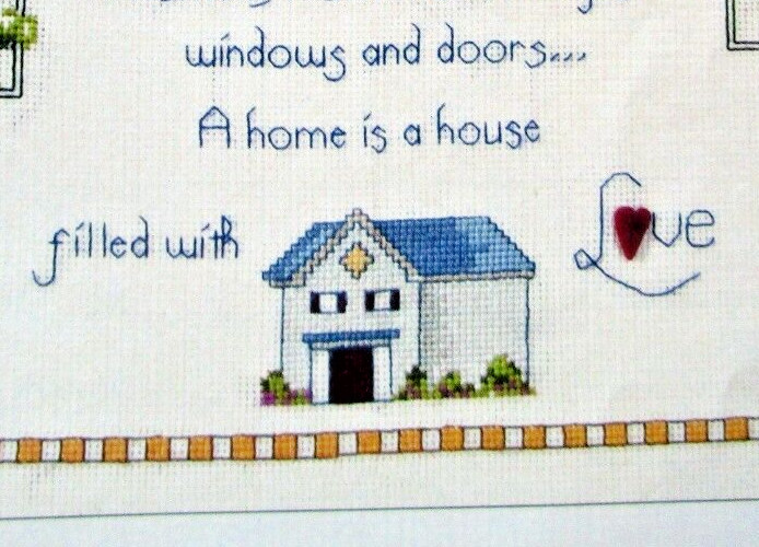 Home For Every Creature Turtle Fish Bees Dog Butterfly CROSS STITCH PATTERN