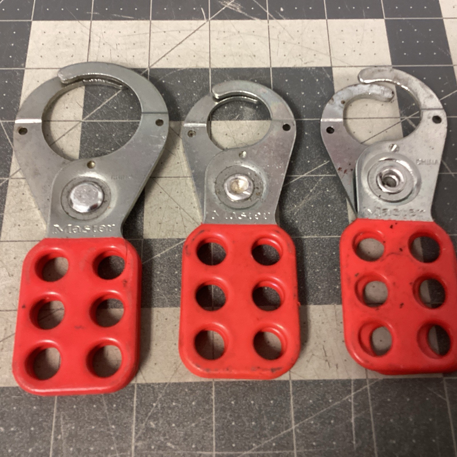 Master Lock Steel Lockout Hasp (Lot of 3)(LQS44Y)