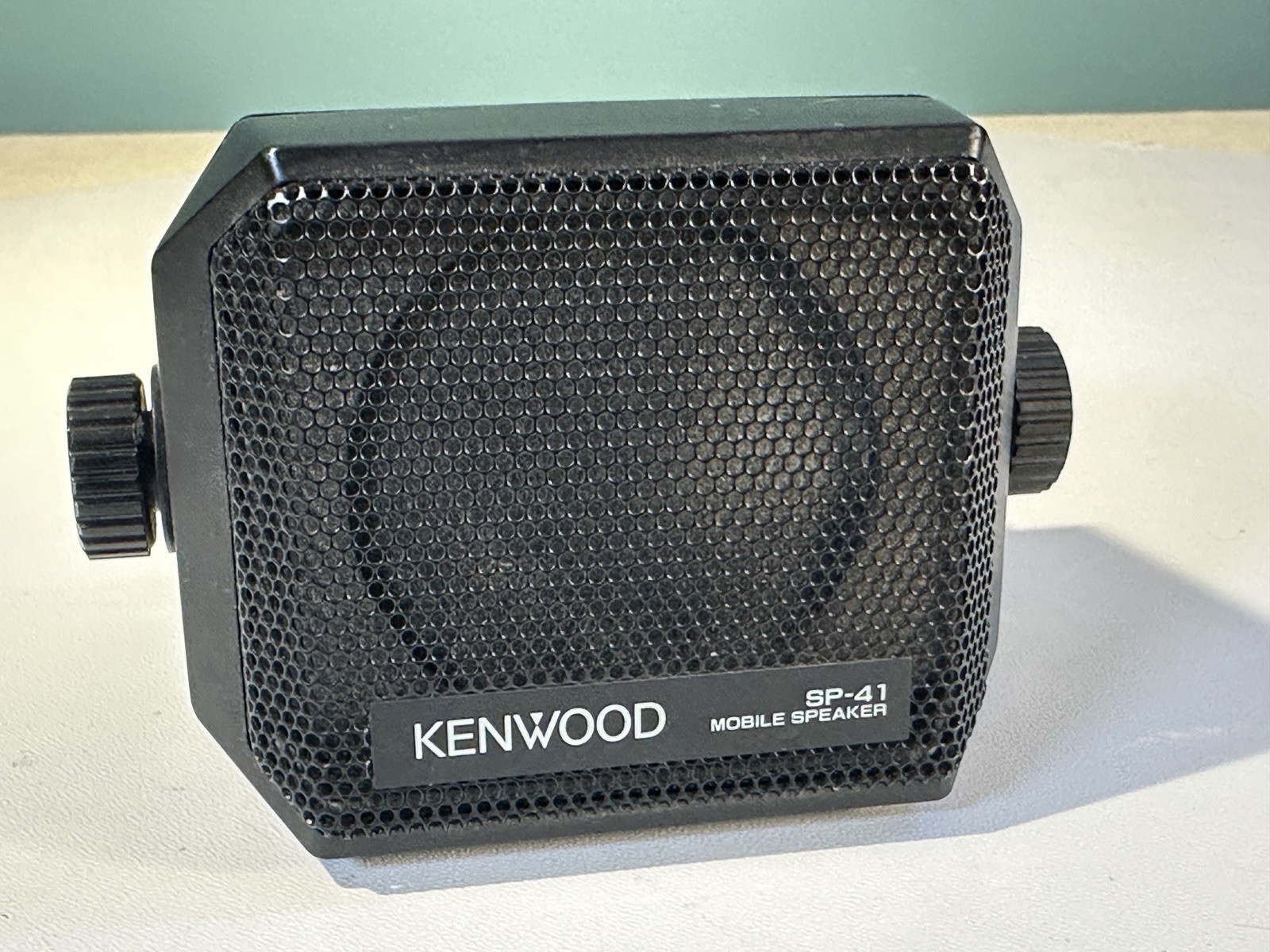 Kenwood SP-41 Ham Radio Mobile External Speaker tested works Japan-made