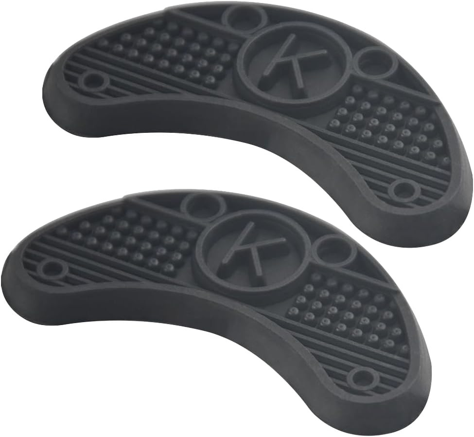 30 Pcs Heel Plates Rubber Tips Sole Heel Taps Repair Pad Replacement