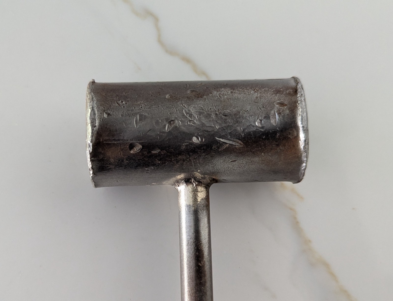 Vintage Hand Forged 9" Steel Mallet