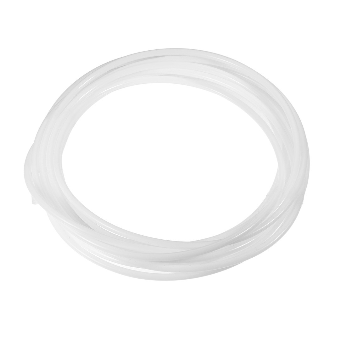 PTFE Tube 26Ft - ID 4mm x OD 6mm Fit 3mm Filament for 3D Printer White