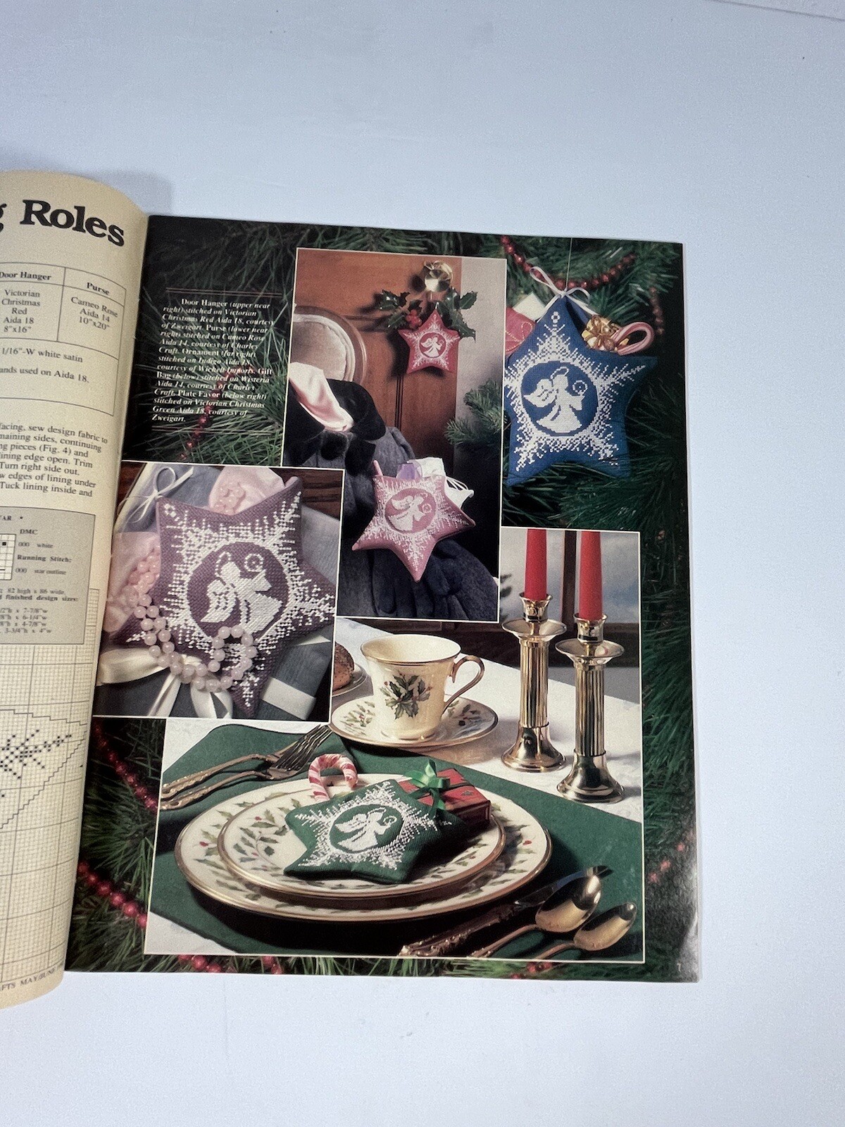 Better Homes and Gardens Cross Stitch Magazine Patterns Craft Needlework Jun 90