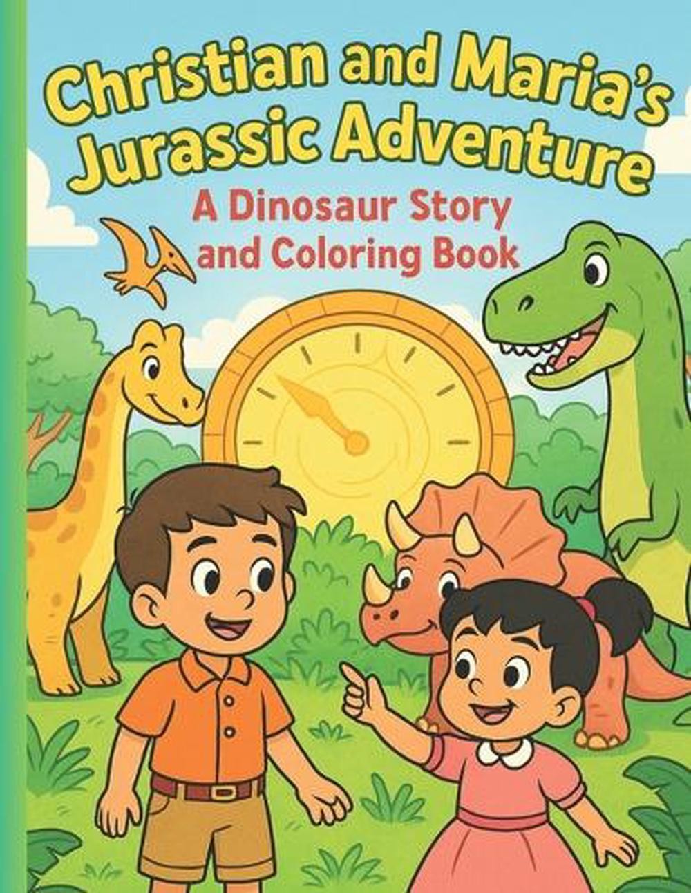 Christian and Maria Jurassic Adventure by Isabelle Zoulikian Paperback Book