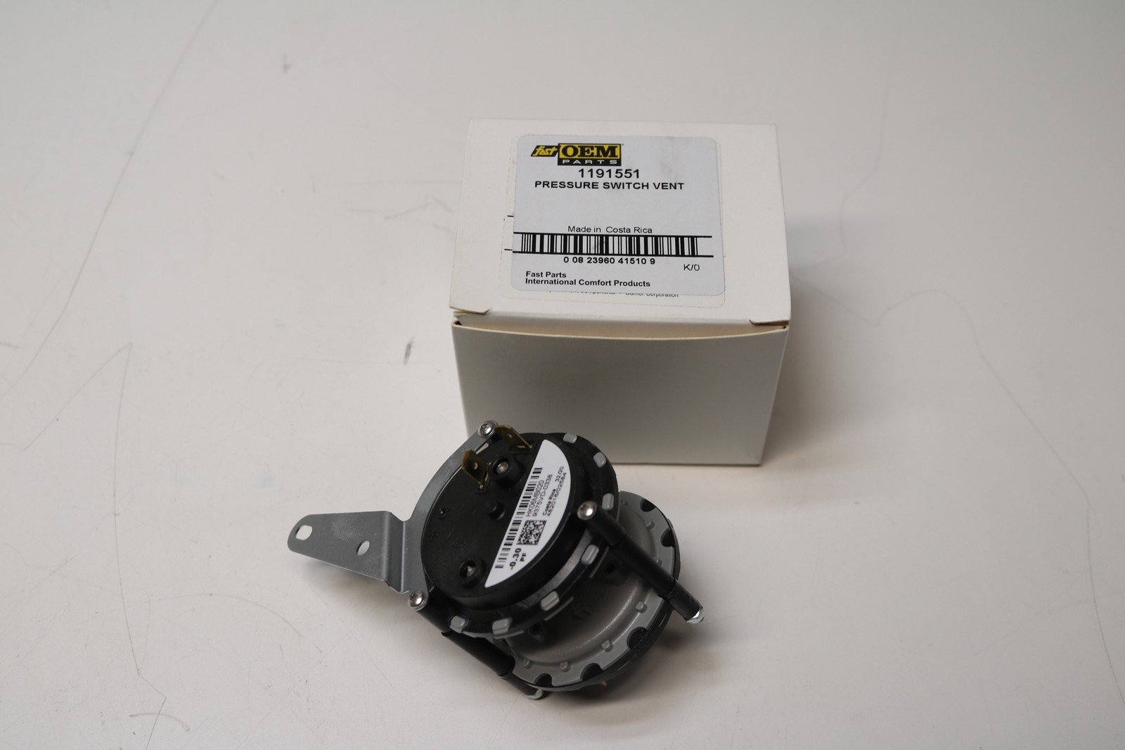 NEW Genuine OEM ICP 1191551 Furnace Pressure Switch