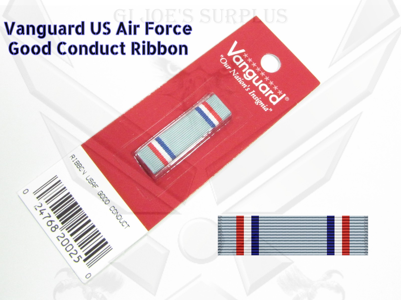 USAF Military Genuine Full Size Air Force Good Conduct Medal *Ribbon Only* 1H3