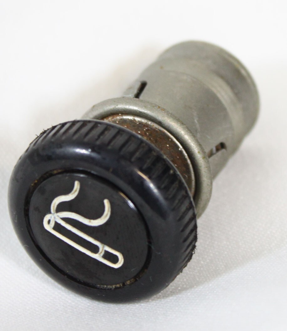 Vtg Car Cigarette Lighter Car Part Pop Out Push In Oldsmobile Owner Estate Old
