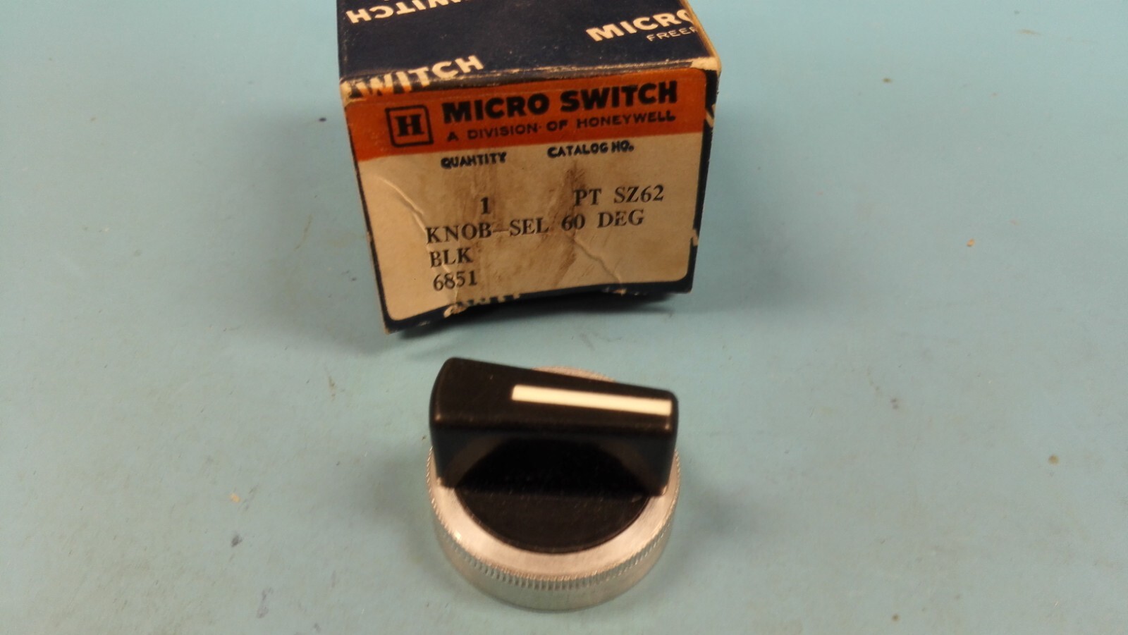 HONEYWELL MICRO SWITCH PTSZ62 SWITCH KNOB BLACK *** USA SELLER ***