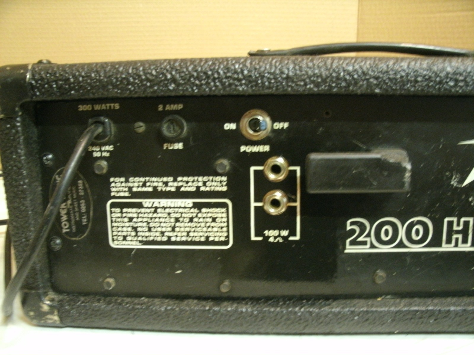 Peavey XR-400 MIXER / Amplifier