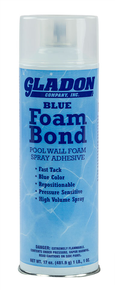 Above Ground & In-Ground Swimming Pool Spray Adhesive For Wall Foam-17oz