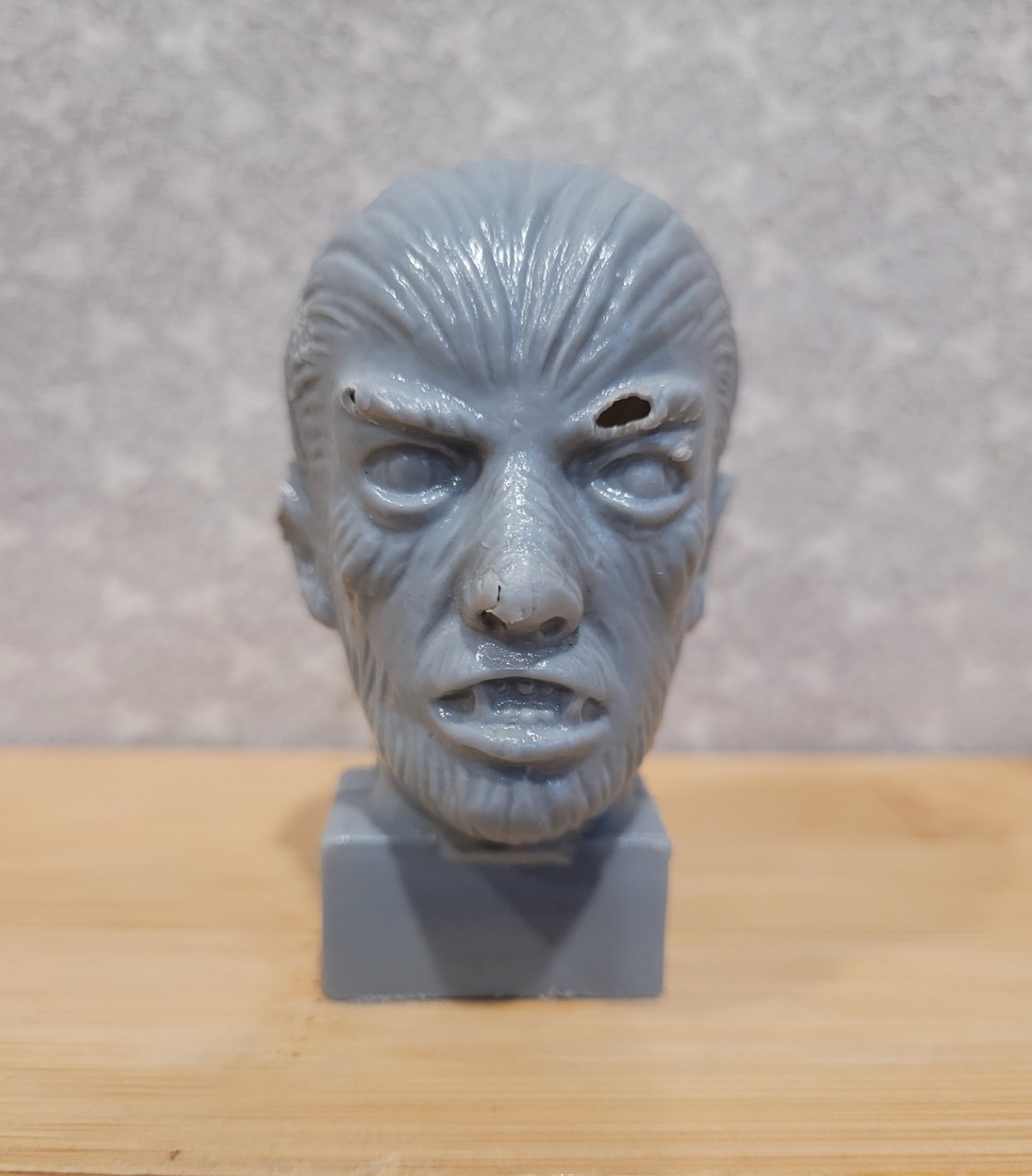 1964 Vintage ABG Products Inc Universal Monsters Wolfman Gray Pencil Sharpener