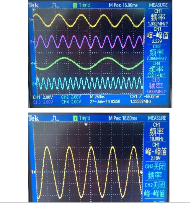 NEW AD9959 module DDS 4-channel source STM32 support official software