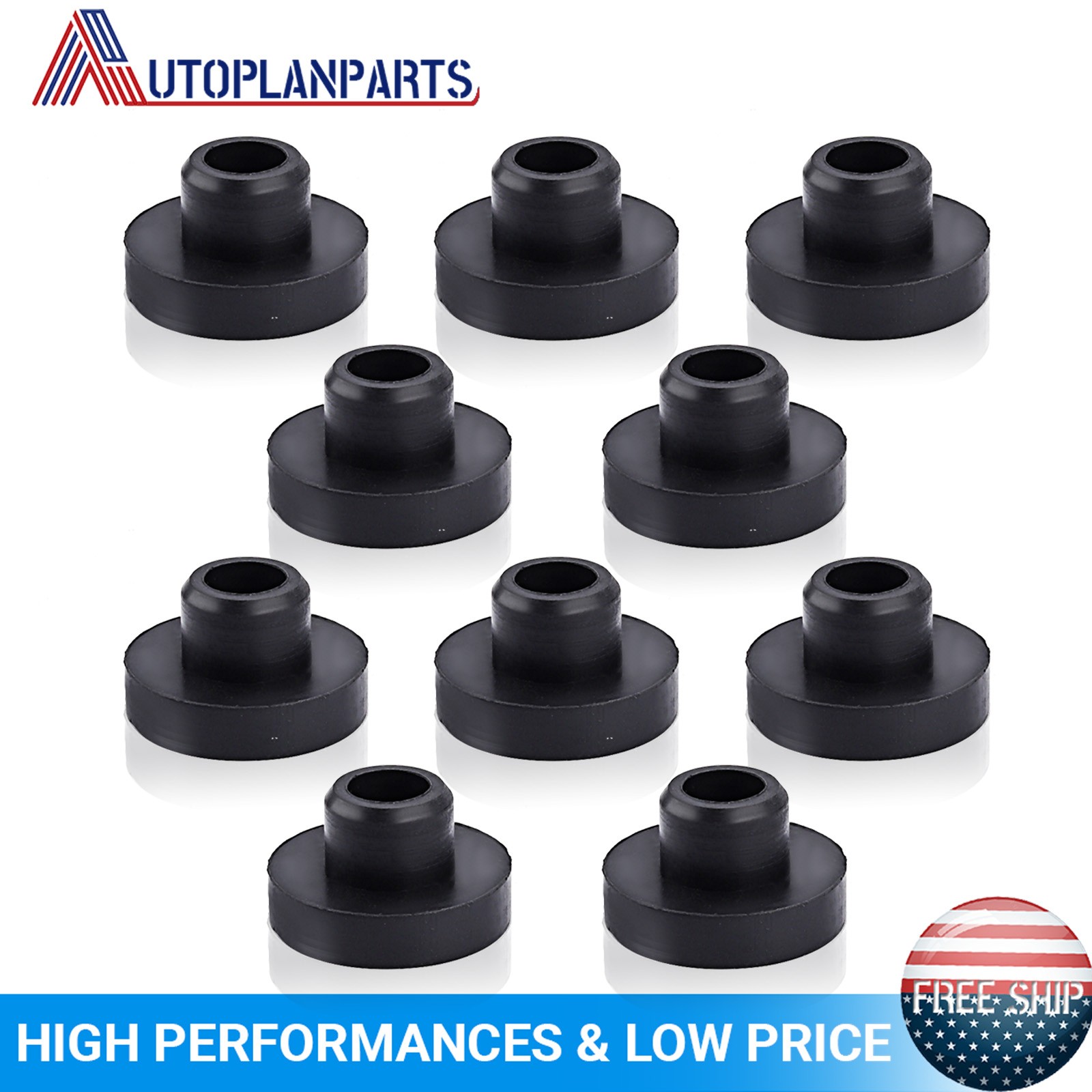 High Quality 10x NEW Grommet 07-392 for Toro MTD Fuel Gas Tank Bushing US Ship