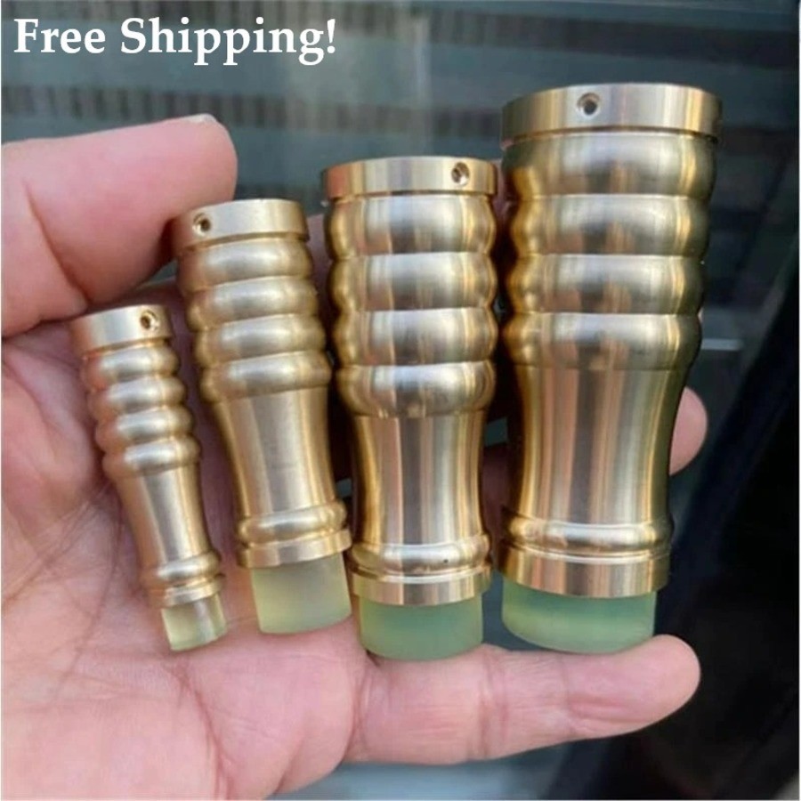 1PCS Brass Cane Crutch Tip Anti-Skid Hiking Pole Chair Leg Feet 12mm-34mm