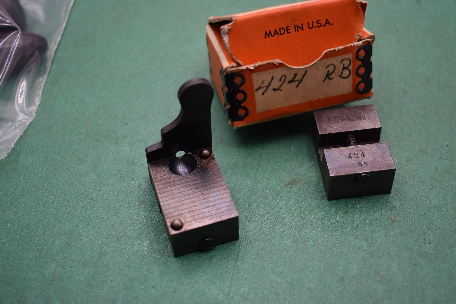 Lyman Ideal 424 1 cavity Round Ball Mould w/ Box used