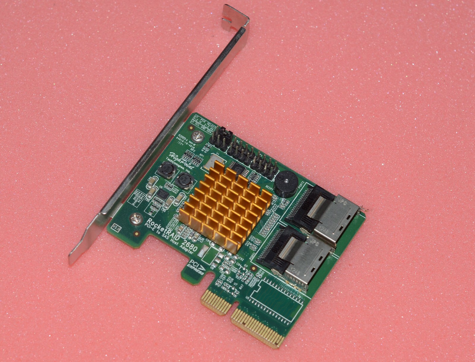Highpoint Rocketraid 2680 8 Channel Sas Raid Controller