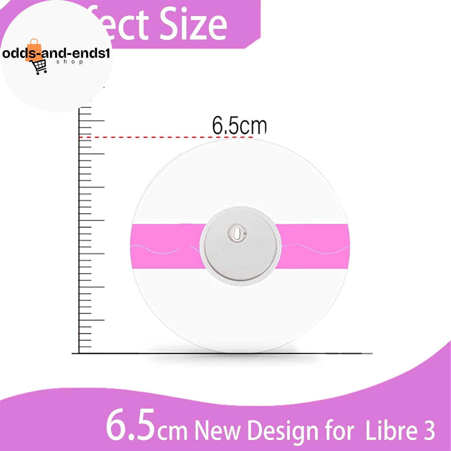60Pack Freestyle 14 Day Sensor Patch & Libre 3 plus Sensor Covers Waterproof Adh