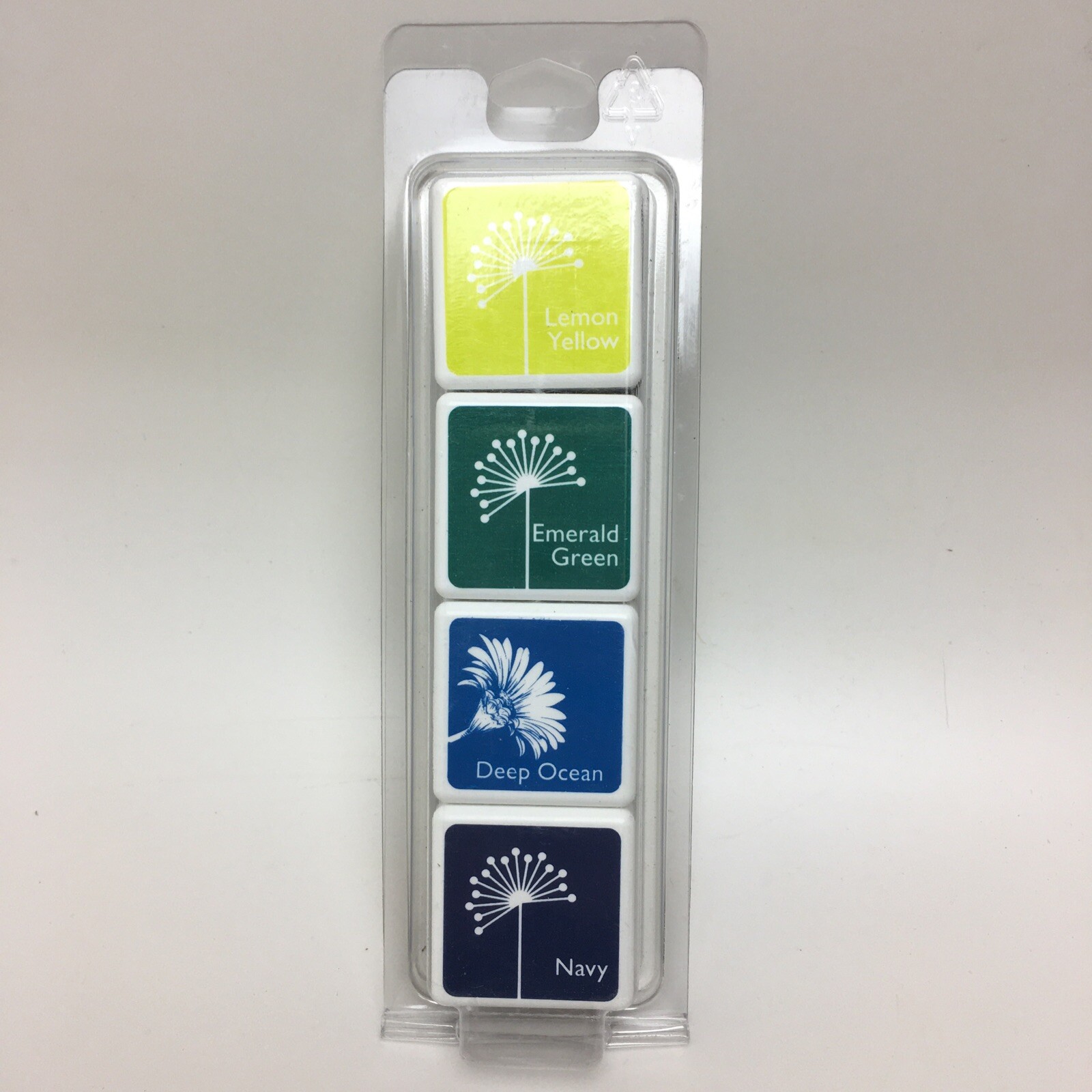 Hero Arts AF394 Dye Ink Cubes 4 Colors, Peacock Layering CM126