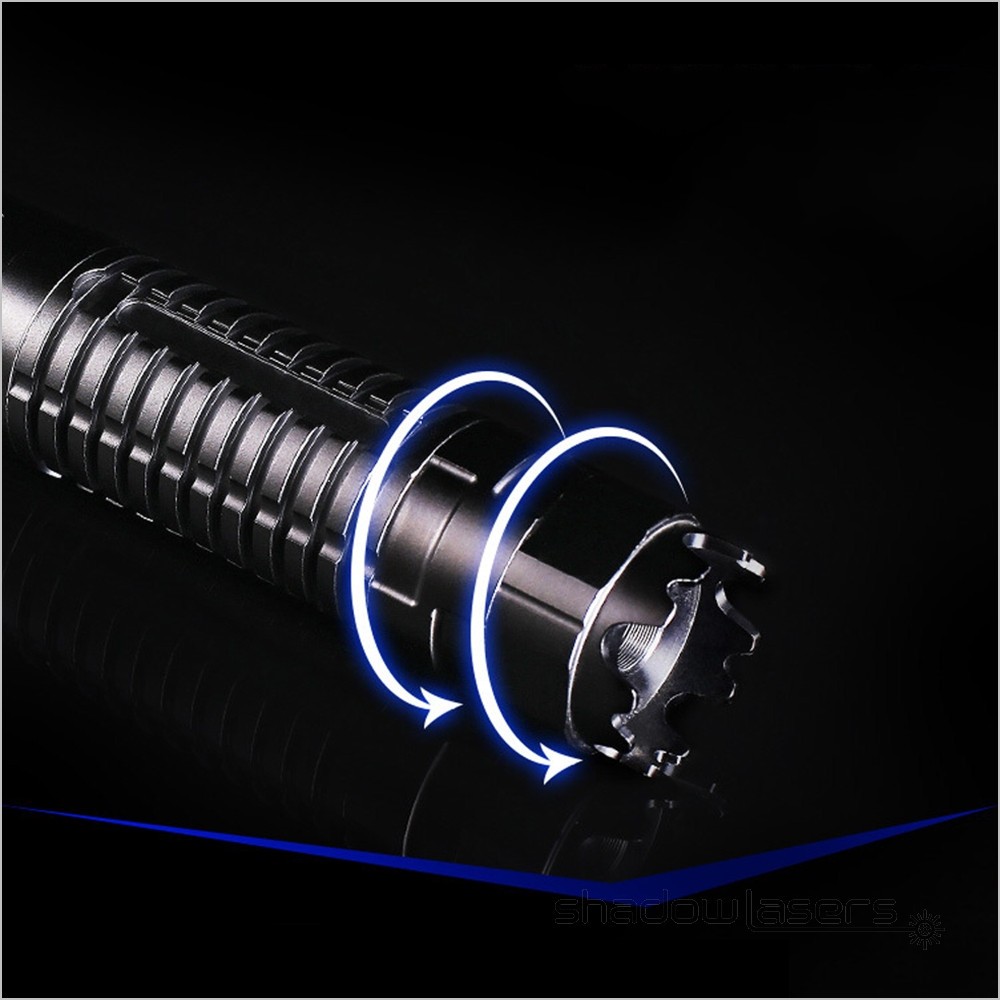 LMX7G Adjustable Focus GR Laser Pointer 520nm Visible Beam Light laser+Case