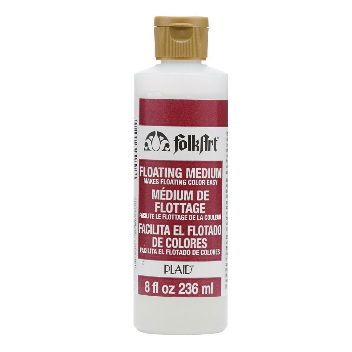 FolkArt Medium (8-Ounce), 898 Floating 8 Fl Oz (Pack of 1), Clear